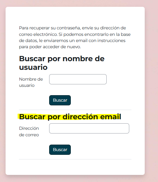 Paso 1: Introducir correo